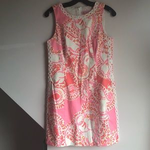 Lily Pulitzer pink elephant dress